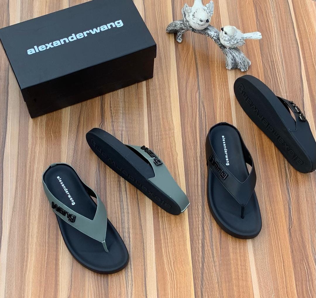 Alexander Wang Palm Slippers – Designer Luxury Footwear | KinetixLuxury Nigeria