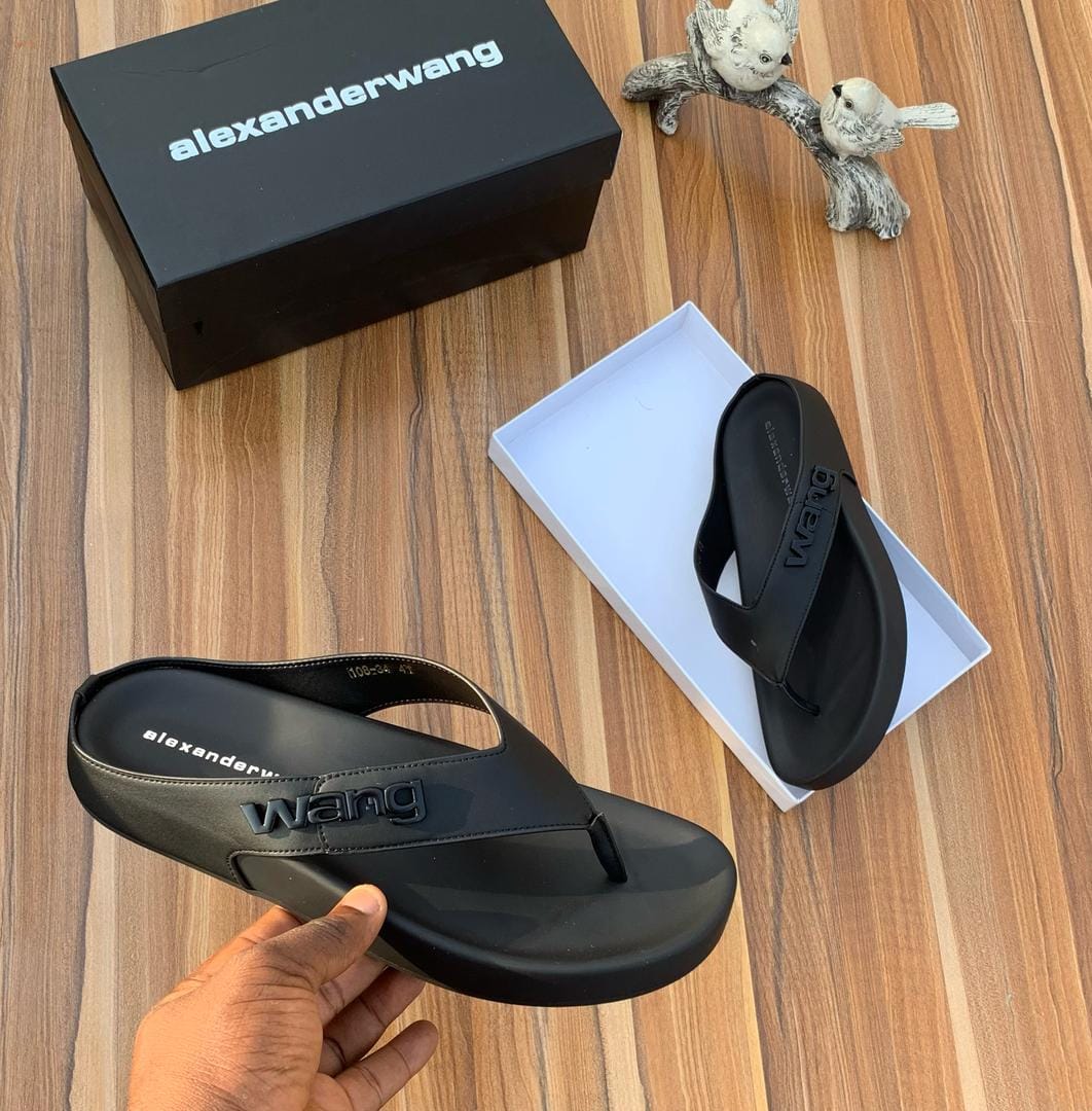 Alexander Wang Palm Slippers – Designer Luxury Footwear | KinetixLuxury Nigeria