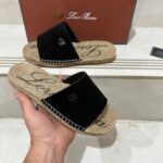 Loro Piana Espadrilles – Black | Premium Luxury Footwear | KinetixLuxury Nigeria