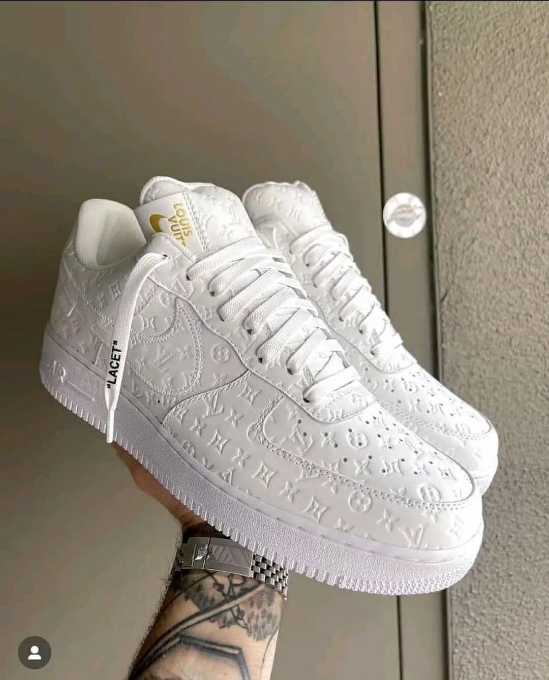 Louis Vuitton x Nike Air Force 1 | KinetixLuxury Nigeria