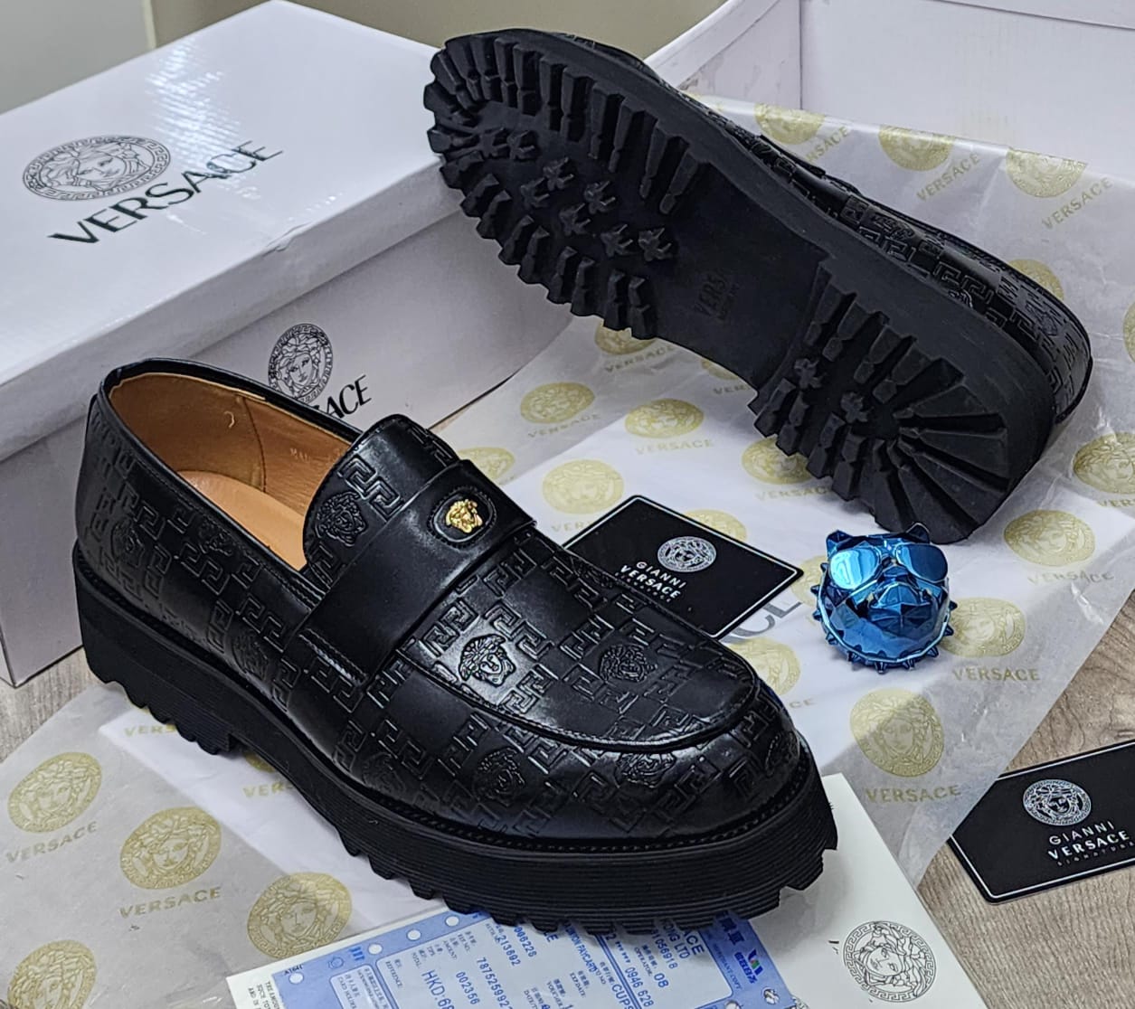 Versace Loafers – Luxury Italian Craftsmanship