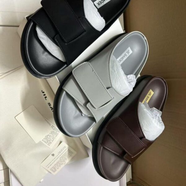Jil Sander Velcro Slide – Minimalist Luxury Sandal