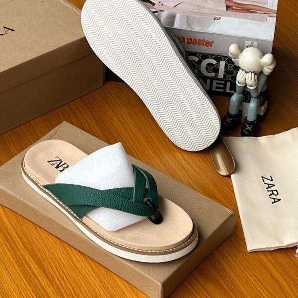 Zara Palm Slippers – Casual Comfort | KinetixLuxury Nigeria