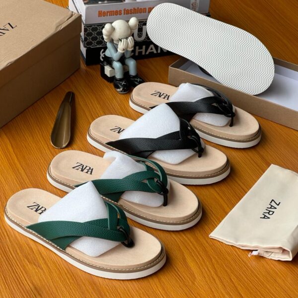 Zara Palm Slippers – Casual Comfort | KinetixLuxury Nigeria