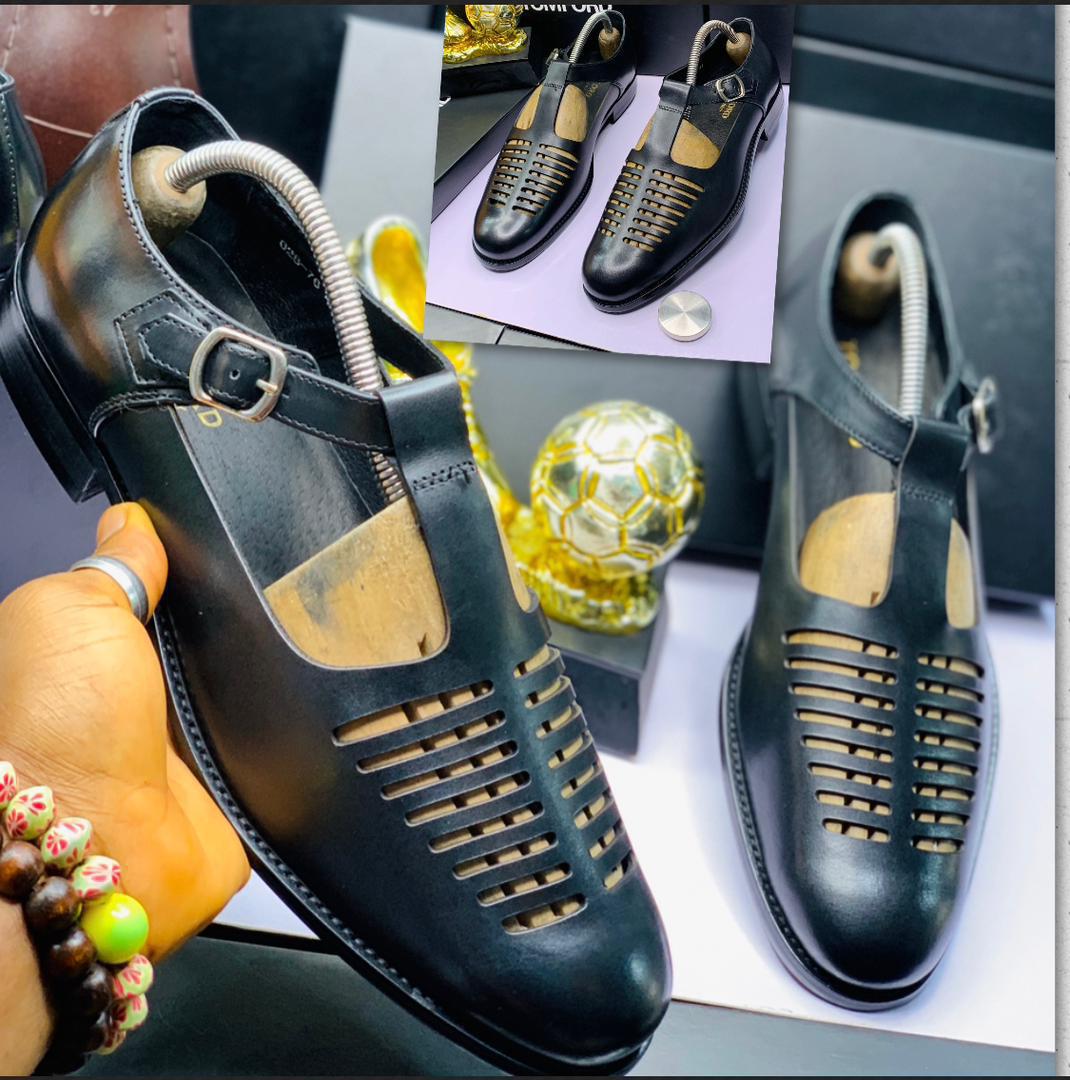 T-Bar Monk Strap Shoe
