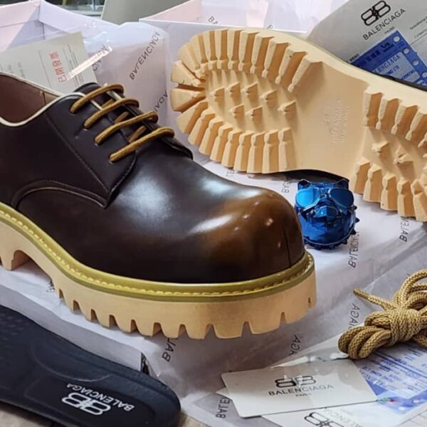 Men’s Platform Derby Shoes