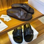 Jil Sander Two-Strap Slides | Minimalist Luxury