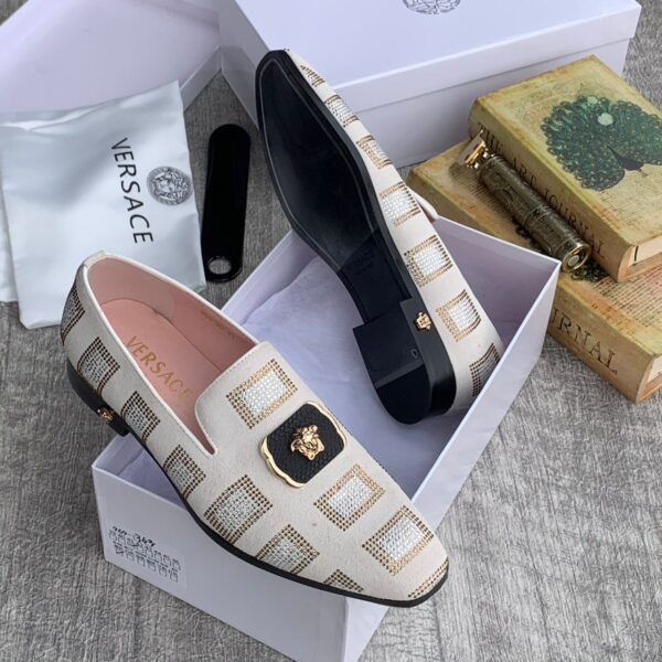 Versace Medusa Loafers | Bold Elegance