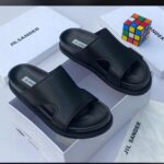 Jil Sander Men’s Leather Slippers