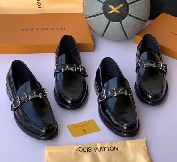 Louis Vuitton Loafers – Black Luxury Leather Louis Vuitton Loafers – Black Luxury Leather