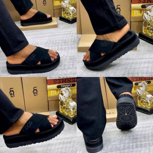 UGG Goldenstar Cross Slides