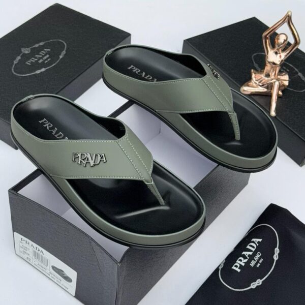 Luxury Green Flip-Flop Sandals
