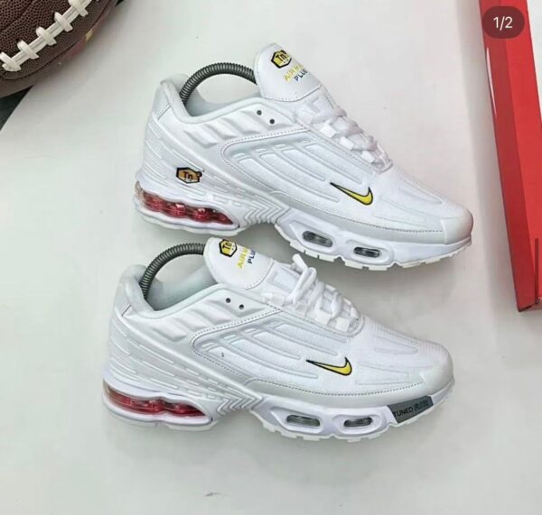 Nike Air Max Plus 3 White/Red/Yellow Sneakers