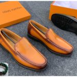 Brown Leather Luxury Loafers