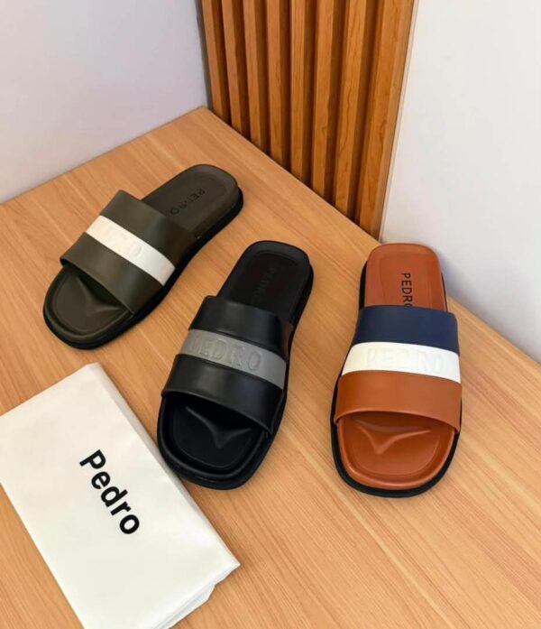 Pedro Banded Slide Sandals
