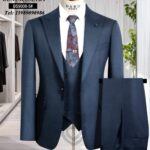Daro Blue Smart Three-Piece Suit