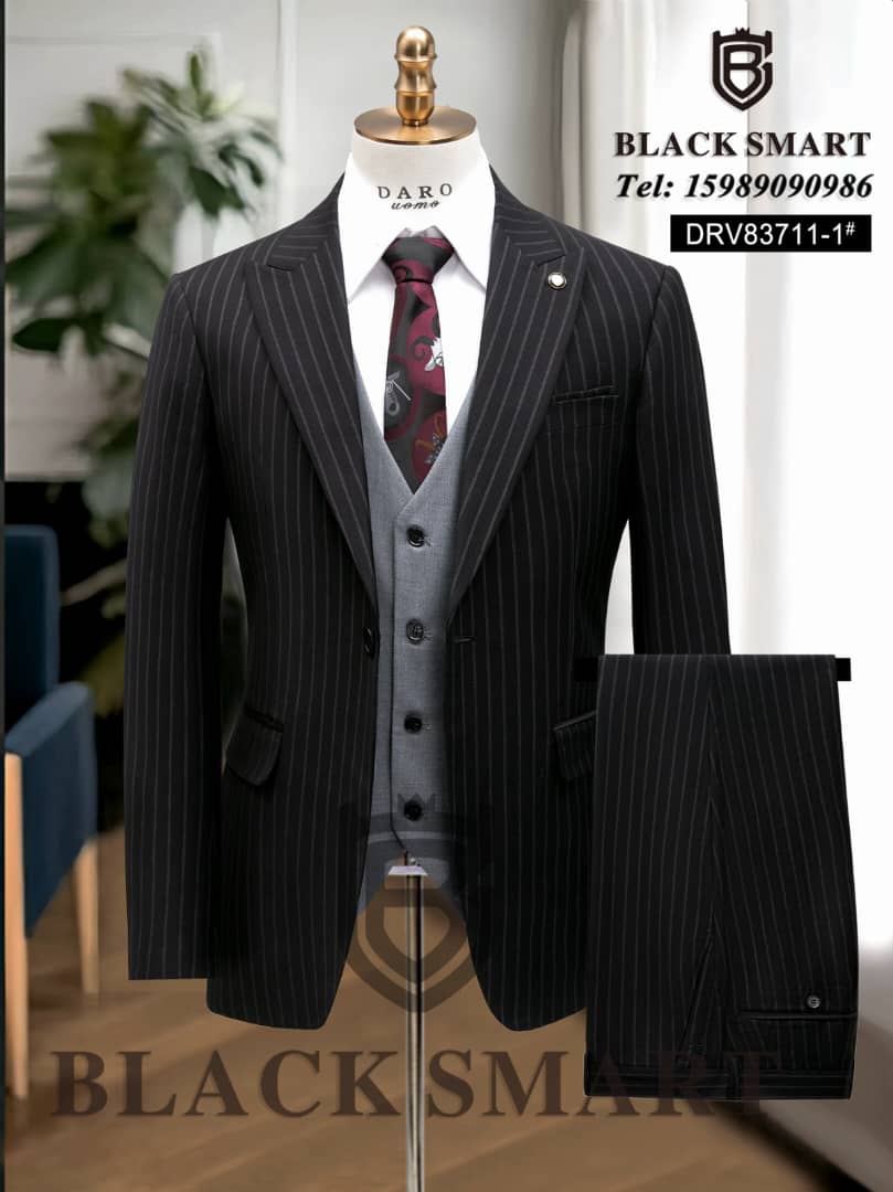 Daro Turkey Pinstripe & Grey Waistcoat