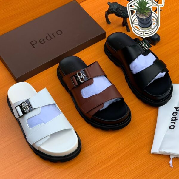 Pedro Double Strap Slide Sandals